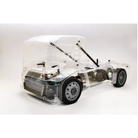Hobao - ****Hyper EPX 1/10 Semi Truck On-Road ARR, W/ Clear Body (Requires all electronics) - GPX4E-CLARR