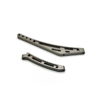Hobao - CNC Front/Rear Chassis Stiffener Set - OP-0050