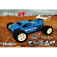 Hobao - 1/10 HYPER TT 2.0 PRO ELECTRIC TRUCK RTR- BLUE BODY W/ 60A ESC, 3900KV MOTOR, 18kg SERVO, 2.4GRC - TT2E-C60BU