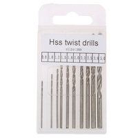 10 Pce Drill Set (.8mm - 3mm)