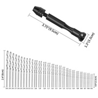 Precision Pinvise With 48pc drill Bit Set