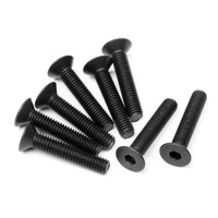 HPI - Flat Head Screw M3X16mm (Hex Socket/8Pcs) [100557]