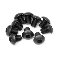 HPI - Button Head Screw M3X4mm (Hex Socket/10Pcs) [100558]