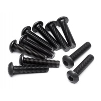 HPI - Button Head Screw M3x14mm (Hex Socket/10pcs) [100559]