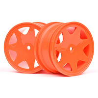 HPI - Ultra 7 Wheels Orange 35mm (2Pcs) [100623]