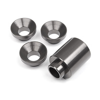 HPI - Spacer Set For Clutch Bell Holder (Gunmetal) [102174]