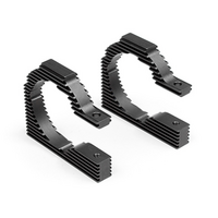 HPI - 102401 HEAVY DUTY HEATSINK MOTOR MOUNTS 10MM (40MM/GRAY/2PCS)