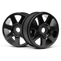 HPI - V7 Wheel Black (42X83mm/2Pcs) [103677]
