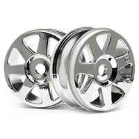 HPI - V7 Wheel Chrome (42X83mm/2Pcs) [103679]