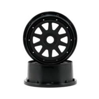 HPI - TR-10 Wheel Black (120X60mm/-4mm Offset) [104975]