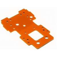HPI - Bulkhead Lower Plate 2.5mm (Orange) [105892]