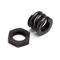 HPI - Slipper Nut 10mm/Spring Set [106720]