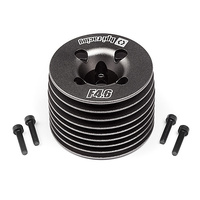 HPI - Aluminum Heatsink Head (Gunmetal/F4.6 V2) [111605]