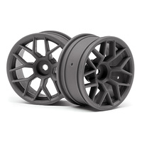 HPI - Rtr Wheel 26mm Gunmetal (6mm Offset/2Pcs) [112812]
