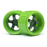 HPI - Work Meister S1 Wheel Green (Micro RS4/4Pcs) [112817]