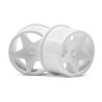 HPI - Q32 Super Star Wheel Set F/R (White/18X10/18X14/4Pcs) [114286]