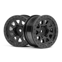 HPI - CR-10 Wheel 1.9 (Black/2pcs) [116840]