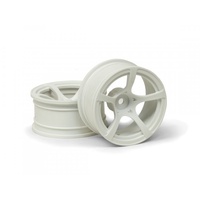 HPI - R5 WHEEL WHITE (9MM/2PCS) [120205]