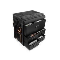 HPI 60x37x60CM HAULER BAG WITH WHEELS &amp; RETRACTABLE HANDLE [160566]