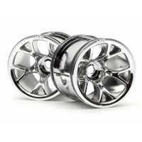 HPI - MT Mesh Wheel (Chrome) [2197]