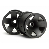 HPI - 3041 TYPE F5 TRUCK WHEEL FRONT BLACK