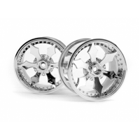 HPI - 3182 SPIKE MONSTER WHEEL CHROME