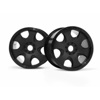 HPI - Warlock Wheel Black (83X56mm/2Pcs) [3191]