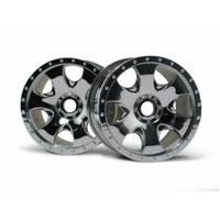 HPI - Warlock Wheel Chrome (83X56mm/2Pcs) [3192]