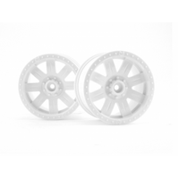 HPI - 3260 RINGZ WHEEL WHITE 83X56MM 2PCS