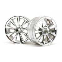 HPI - LP35 Wheel ATG RS8 Chrome (2Pcs) [33464]