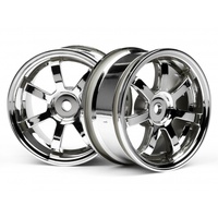 HPI - Mag7 Wheels 26mm Chrome (0mm Off Set) [3574]