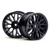 HPI - Mesh Wheel 26mm (Black)(1mm Offset) [3711]