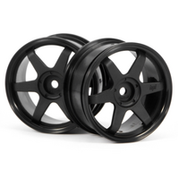 HPI - TE37 Wheel 26mm Black (0mm Offset) [3836]