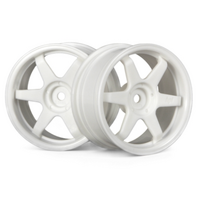 HPI - TE37 Wheel 26mm White(3mm Offset) [3840]