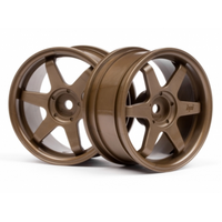 HPI - TE37 Wheel 26mm Bronze (3mm Offset) [3843]