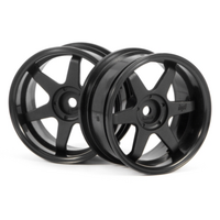 HPI - TE37 Wheel 26mm Black (6mm Offset) [3846]