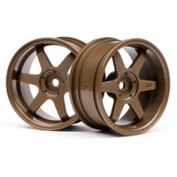 HPI - TE37 Wheel 26mm Bronze (6mm Offset) [3848]
