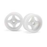 HPI - 3905 Mx60 4 Spoke Wheel White (3mm Offset/2Pcs)