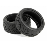 HPI - X Pattern Radial Tire 26mm D Compound [4790]