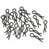 HPI - Body Pin (8mm/Black/Large/20pcs) [6203]