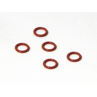 HPI - Silicone O Ring Ss-045 4.5 X 6.6mm (Red)(5Pcs) [6823]