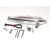 HPI - Aluminium Tuned Pipe (Polished/21+) [86138]