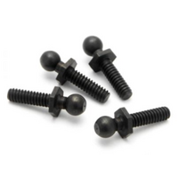 HPI - Ball 4.3X20mm (4-40/Black/4Pcs) [86191]