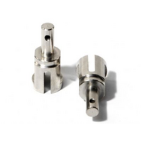 HPI - Heavy-Duty Diff Shaft 14X34mm (Silver/2Pcs) [86278]