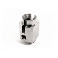 HPI - Heavy-Duty Cup Joint 5X10X18mm(D Cut - Silver) [86331]