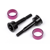 HPI - Rear Universal Axle 12.5X31mm (W/ Retainers/2Pcs) [86965]