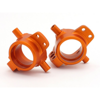 HPI - HD ALUMINIUM FRONT HUB CARRIER (ORANGE/2PC) [86994]