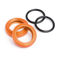 HPI - Shock Adjuster Nut 20mm (Orange/2Pcs) [87492]
