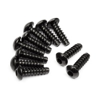 HPI - TP. Button Head Screw M3x10mm (Hex Socket/10pcs) [94354]