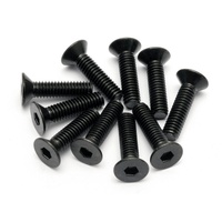 HPI - Flat Head Screw M4x15mm (Hex Socket/10pcs) [94531]